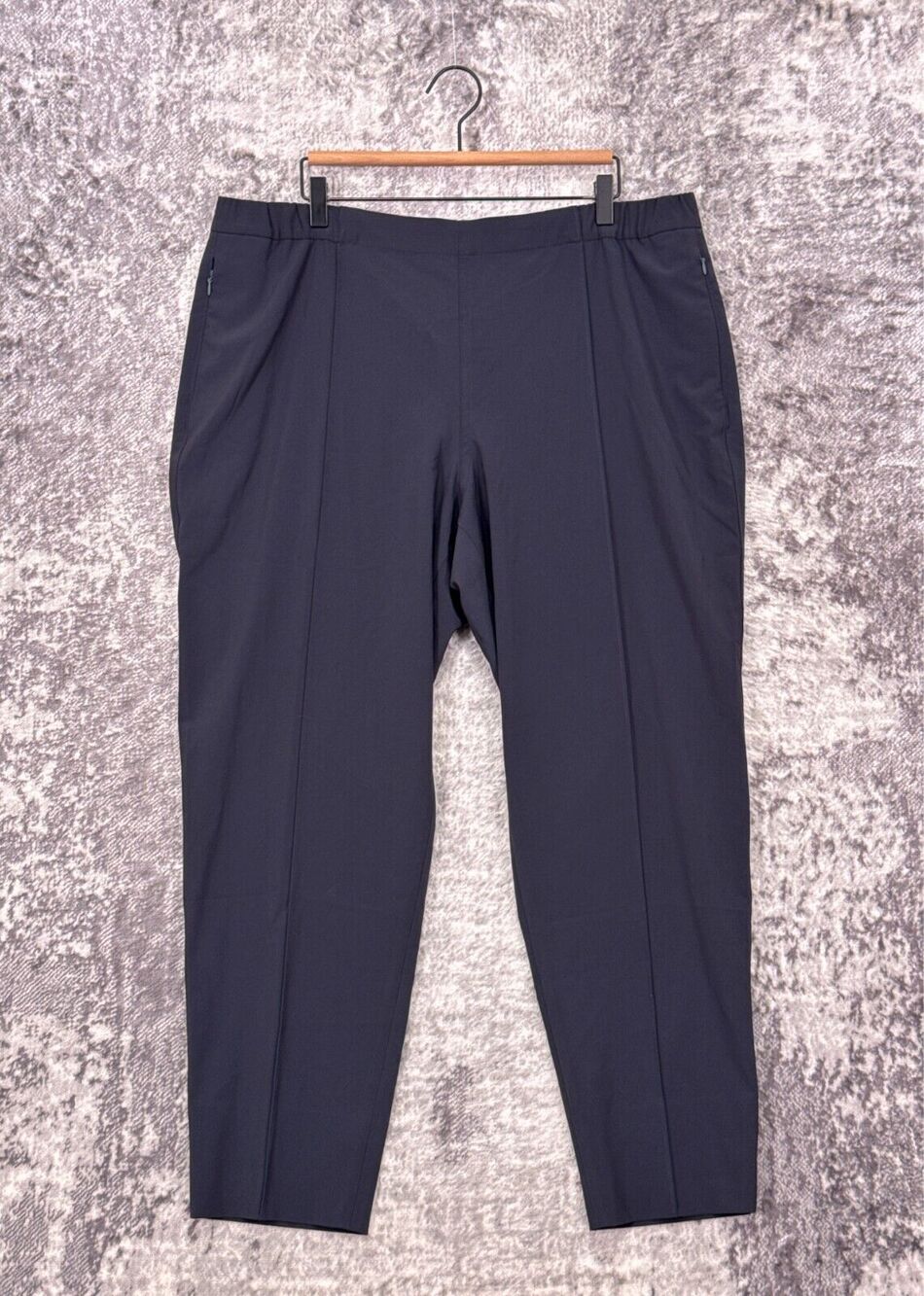 New MM LaFleur Pants 16 Womens Colby 2.0 Tapered Leg Origami Suiting In Gray